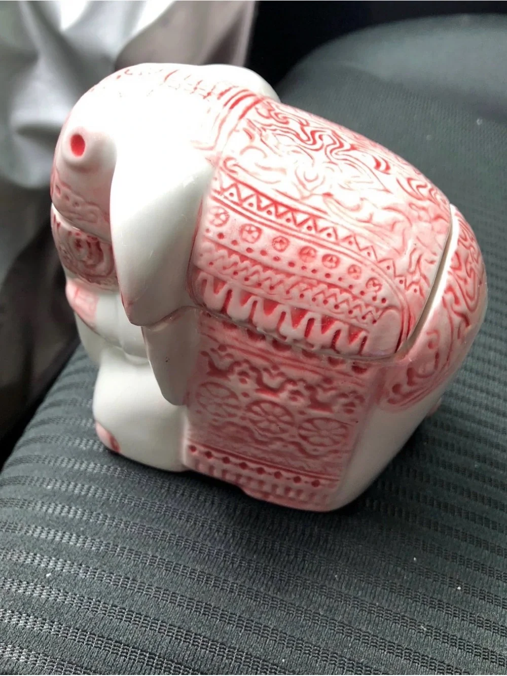 World Market Elephant With Lid